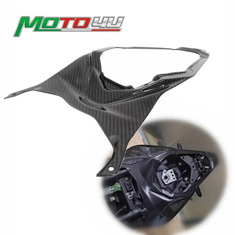

MOTO4U для KAWASAKI ZX25R ZX4R ZX-4RR ZX4RR Ninja 4R 2019-2024, карбоновая задняя панель пассажирского мотоцикла, обтекатель