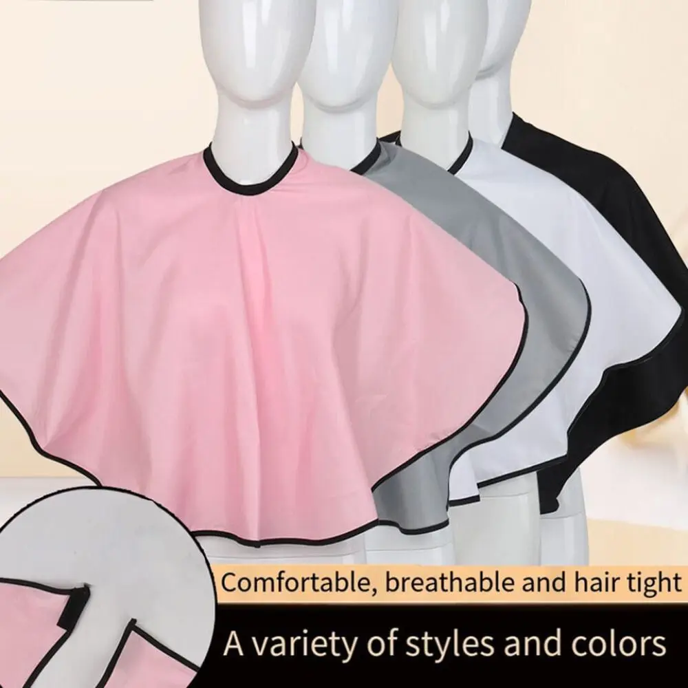 새로운 정전기 방지 헤어 커팅 케이프 재사용 가능 방수 염색 헤어 숄 살롱 도구 미용 천