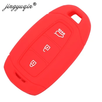 Keyforkess 30pcs Silicone Car Key Case For Hyundai i30 Ix35 Solaris Azera Elantra Grandeur Ig Accent Santa Fe Verna Fob Cover - jingyuqin 30pcs Silicone Car Key Case For Hyundai i30 Ix35 Solaris Azera Elantra Grandeur Ig