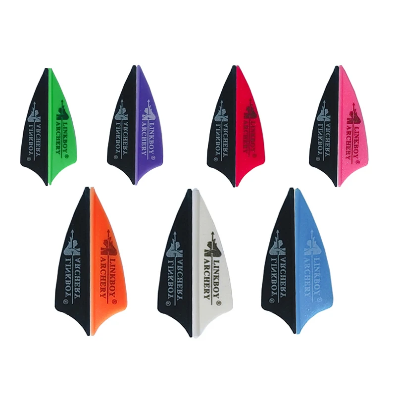 Archery Arrow Vane 1.75 inch Plastic Arrow Fletching Feather Recurve Compound Bow Accessories Hunting And Shooting Outdoor 36pcs archery arrow feathers,archery arrows