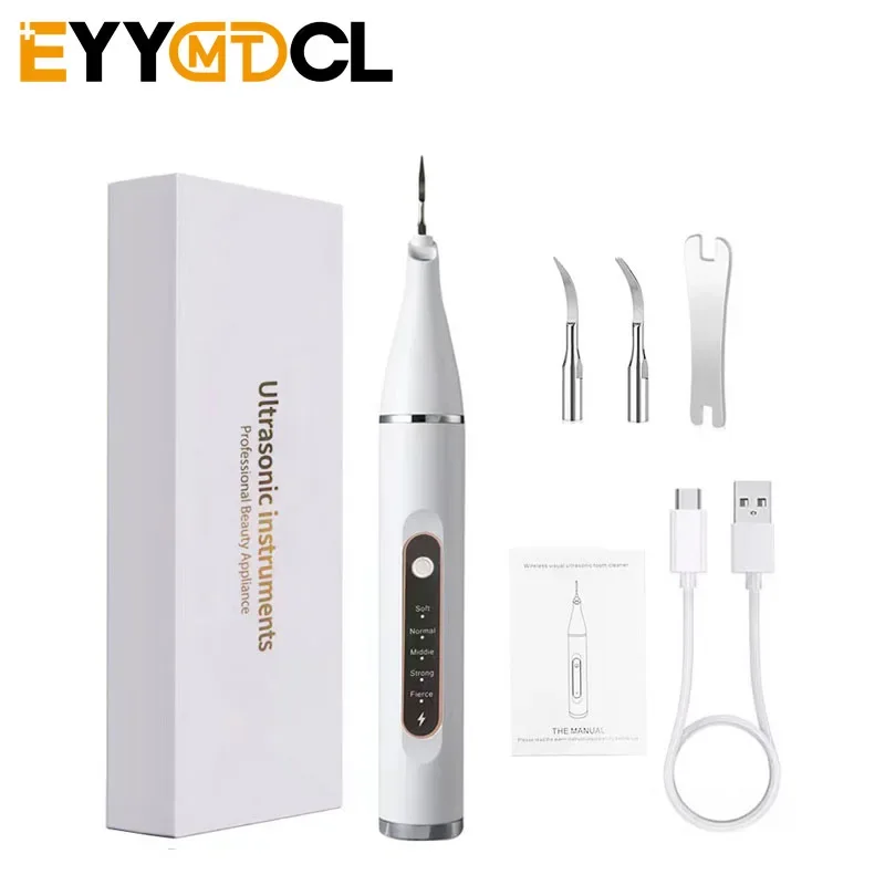 EYY Ultrasonic Scaler Dental Teeth Tartar Remover Electric Teeth Cleaner Oral Scalers for Adults Whitening Oral Irrigator