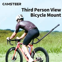 Camsteer – support de siège arrière de vélo, vue de 3ème personne GoPro 13 12 supports de caméra pour Insta360 X5 X4 AcePro DJI Osmo360 Action 6 5Pro 2