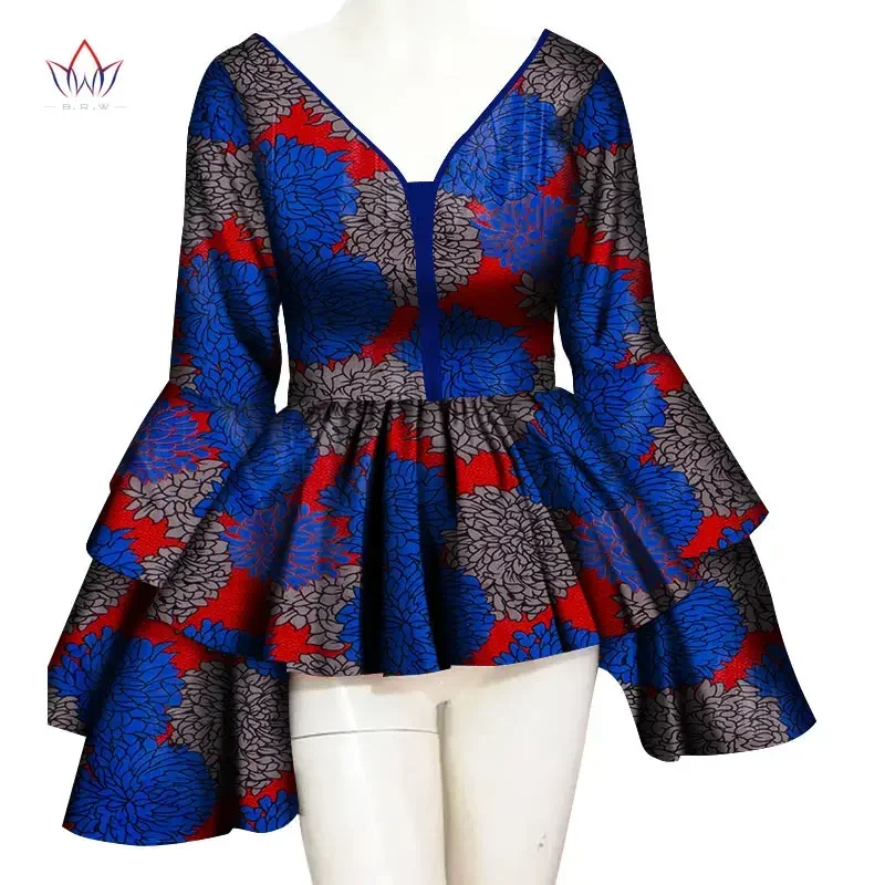 bell sleeve ankara tops