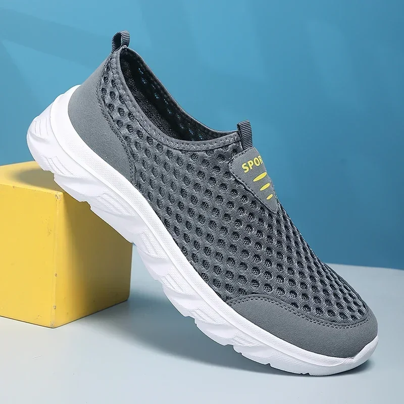 Casual shoes Men Breathable Mesh Slip-On Loafers