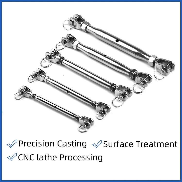 Open Body Turnbuckle Stainless Steel Made In AISI304/AISI316 - Foto 12