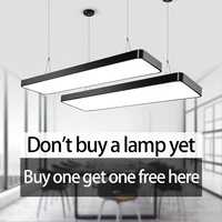 LED Pendant Light Office Lighting Conference Lights Source Ceiling Single Pendant Lamps Dining Room Large Sized Spliceable Lamp 2