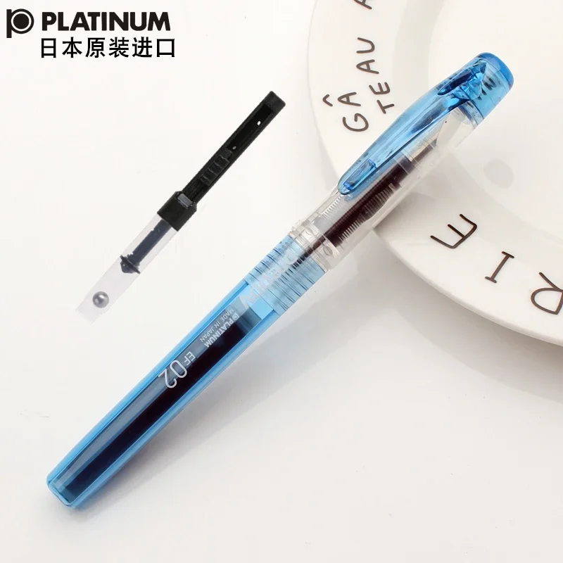 Platinum Transparent Colorful Demonstrator Fountain Pen - Lightweight & Smooth Writing Experience