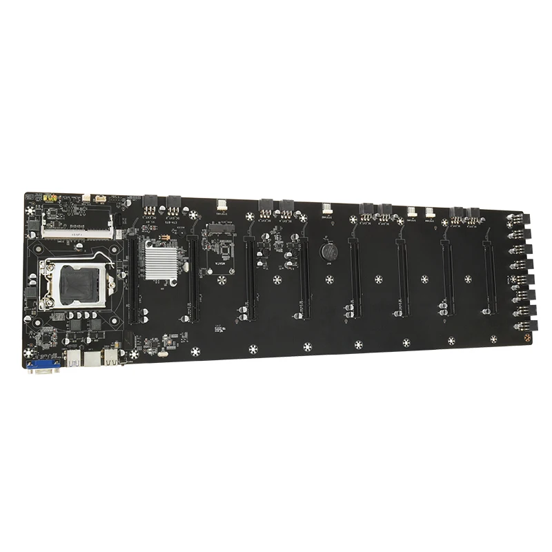 Материнская плата для майнинга 8 GPU материнская криптовалюминесцентного