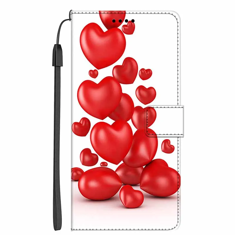 Magnetic Leather Flip Wallet Phone Case - Premium Book Cover Design