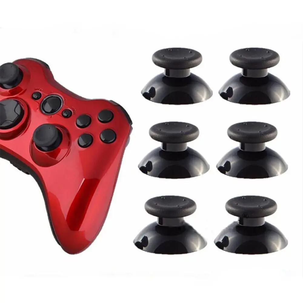 XBOX 360 컨트롤러 교체용 컨트롤러 아날로그 조이스틱 썸스틱 고무 캡 버섯 모양 헤드 10개