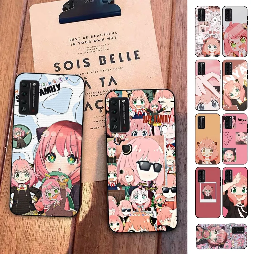 

Anime Spy X Family Anya Phone Case For Huawei Honor 10 lite 9 20 7A 9X 30 50 60 70 pro plus Soft Silicone Cover