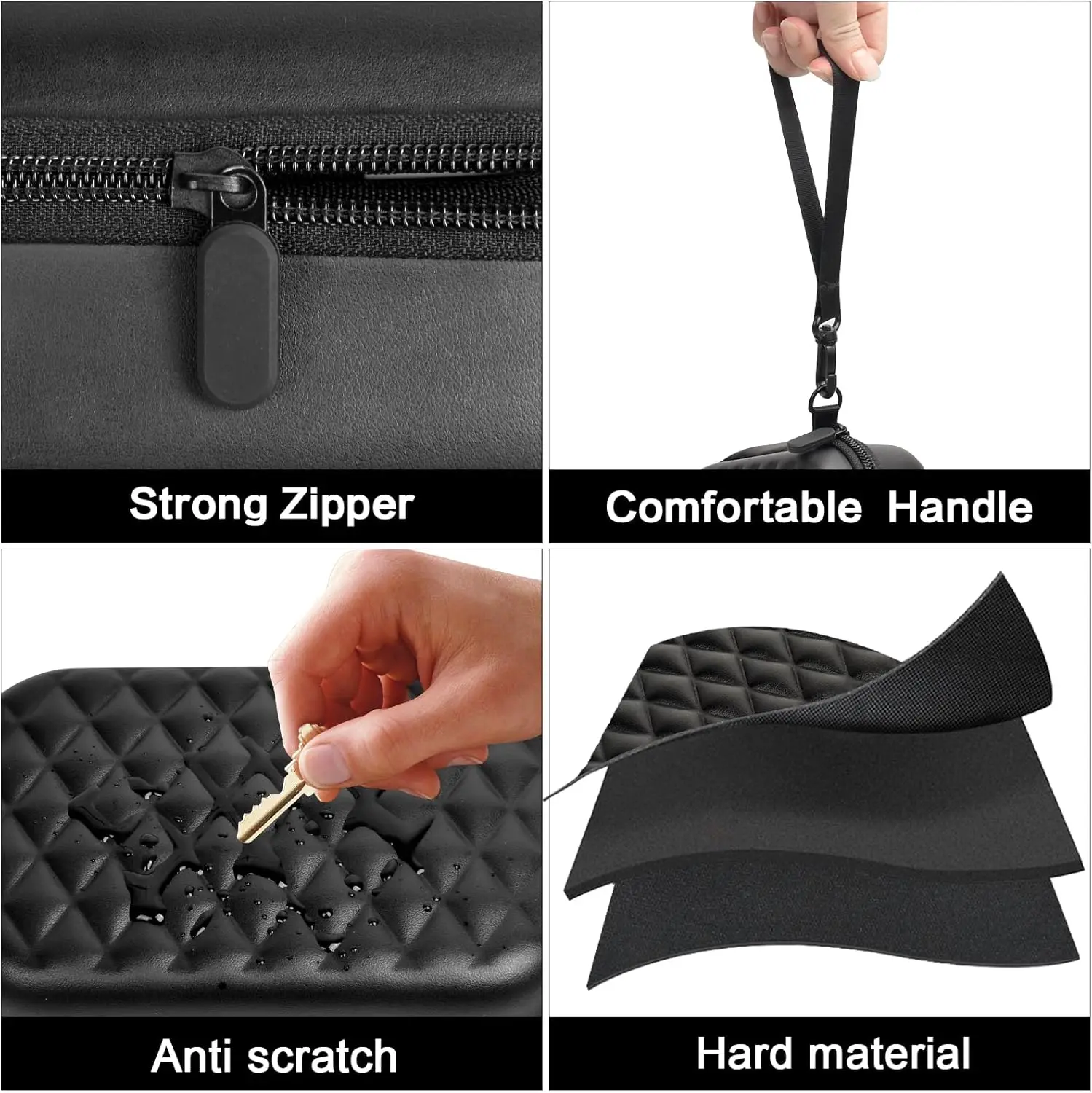 Camera Bag for Canon PowerShot SX740/ SX720/G7X Mark II/G7X Mark III Digital Camera (Case only) Padded Interior