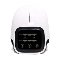 Smart cordless knee massager with vibration for joint relief.