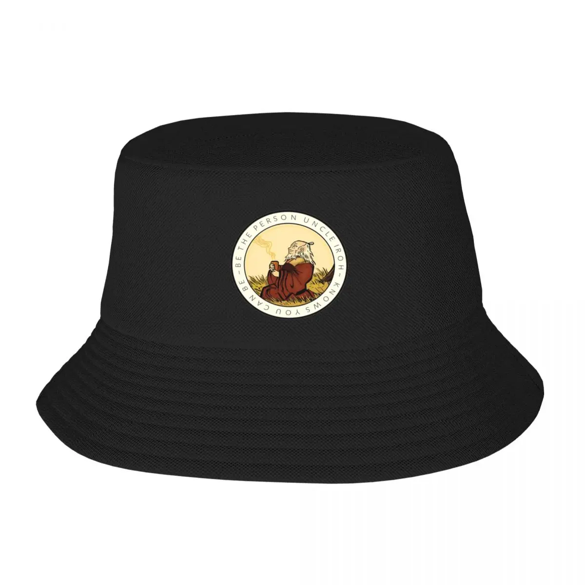 

New Uncle Iroh White Lotus Bucket Hat western hats Beach Bag summer hats Hat Man Women's