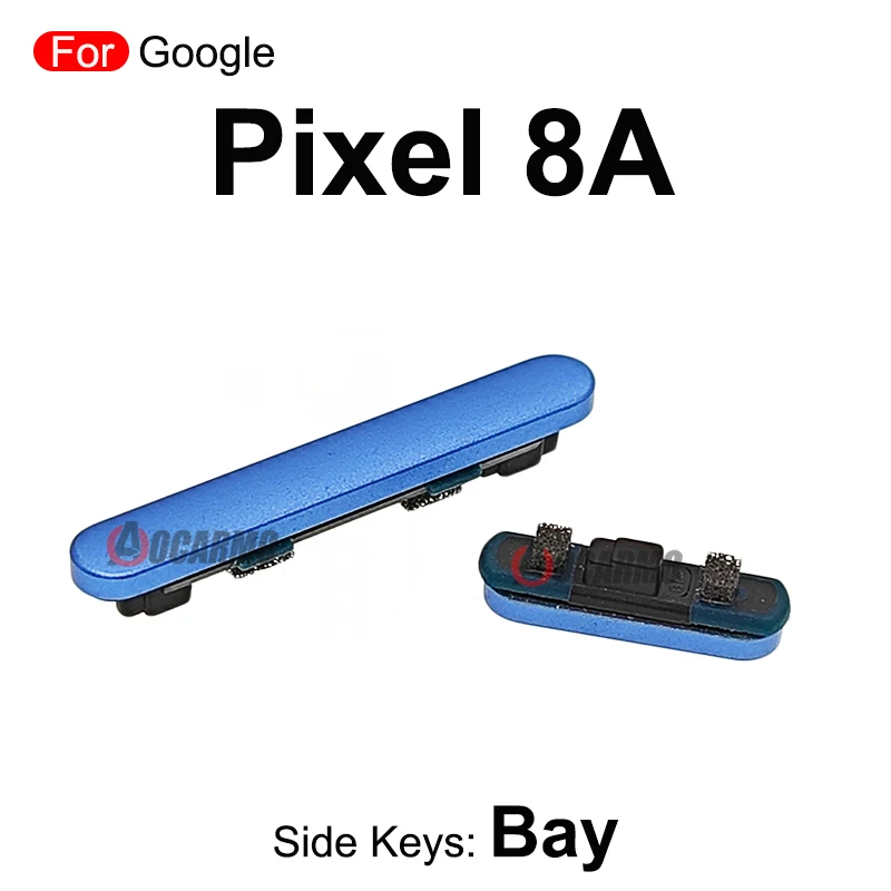 1Set Side Keys Power Volume Buttons Replacement Parts For Google Pixel 8A