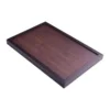 Elegant Wooden Rectangular Tea-Tray Solid Wood Tray Tea Cups Trays Stand Tray Wooden Hotel Dinner Plates Storage-Tray Tableware 1