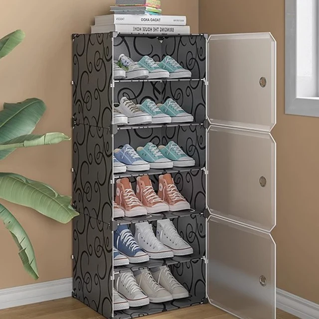 Storage Living Room Shoe Rack Organizer Multifunctional Display Bedroom  Closets Mobile Hallway Zapateras Library Furnitures WH1 - AliExpress