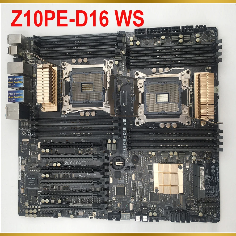 Per La Scheda Madre Della Workstation Asus Intel C612 X99 Lga 2011-3 Supporto Ddr4 E5-2600 V3 Z10Pe-D16 Ws