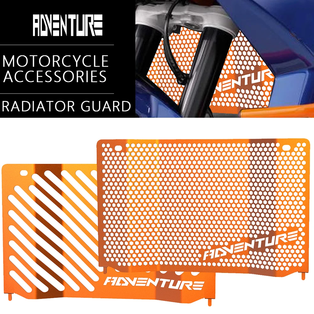

FOR 950 Adventure 2003-2004-2005-2006 990 AdventureR 2006-2012 2013 Radiator Guard Grille Protective Cover Protector Grill Cover