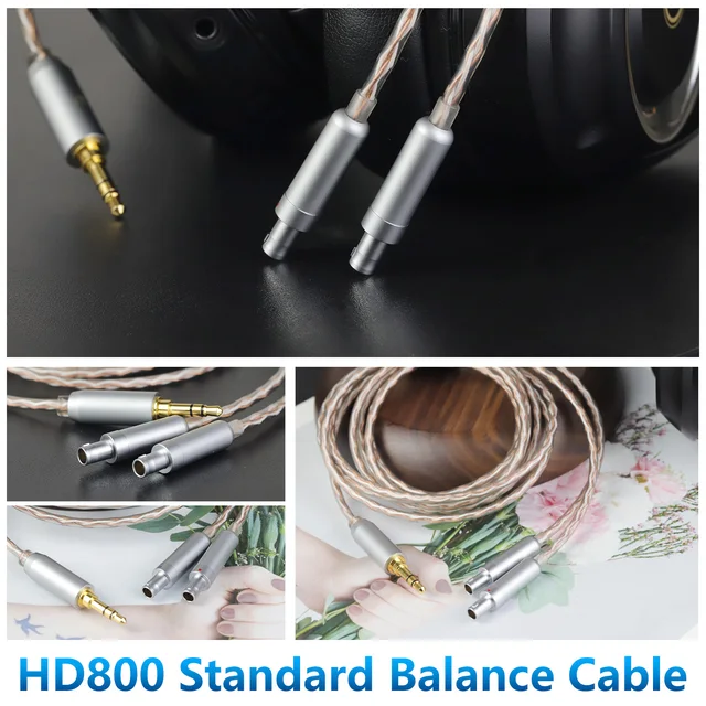 Sennheiser CH 800 Sケーブル HD800/HD800S/HD820ヘッドフォン用