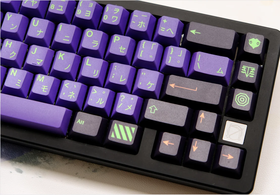 Gmk-チェリープロファイルのキーキャップ,120キー,Mecha-01キー,2u 