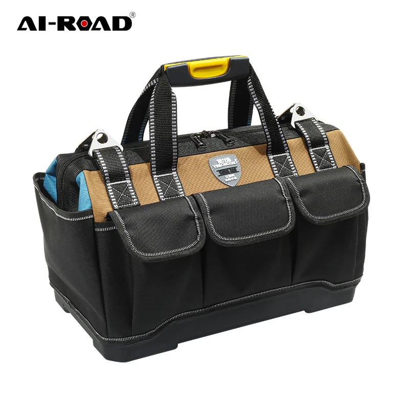 Tool Bags Portable Waterproof Electrician Bag Multifunction Canvas Tool Organizer for Repair Installation large tool bag