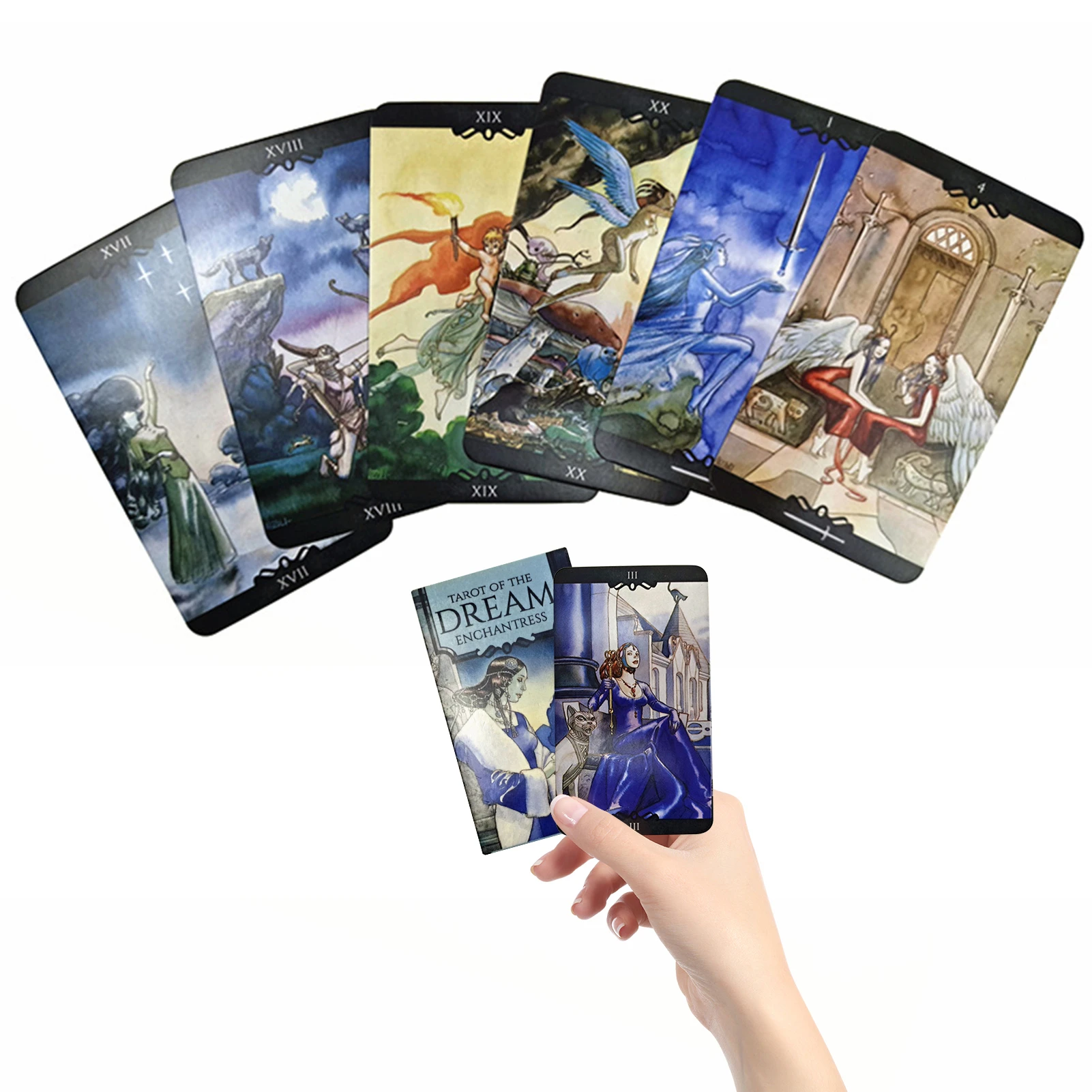 Tarot Cards Oracles Deck Mysterious Divination The Dream Enchantress Tarot  Deck For Women Girls Cards Game Board Game Gift| | - AliExpress