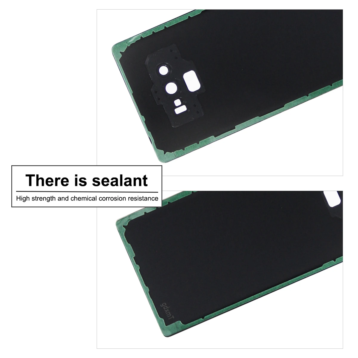 삼성 노트 9 N960 배터리 백 커버(카메라 렌즈 포함) N960 N9600 N960F용 휴대폰 후면 하우징 케이스 교체
