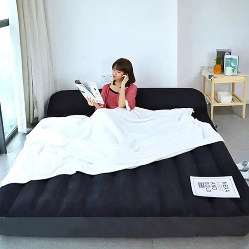 Letto Gonfiabile Di Lusso Air Floor Sun Space Saving Design Letto Moderno Campeggio Viaggio Letto Portatile Matrimoniale Mobili Da Esterno