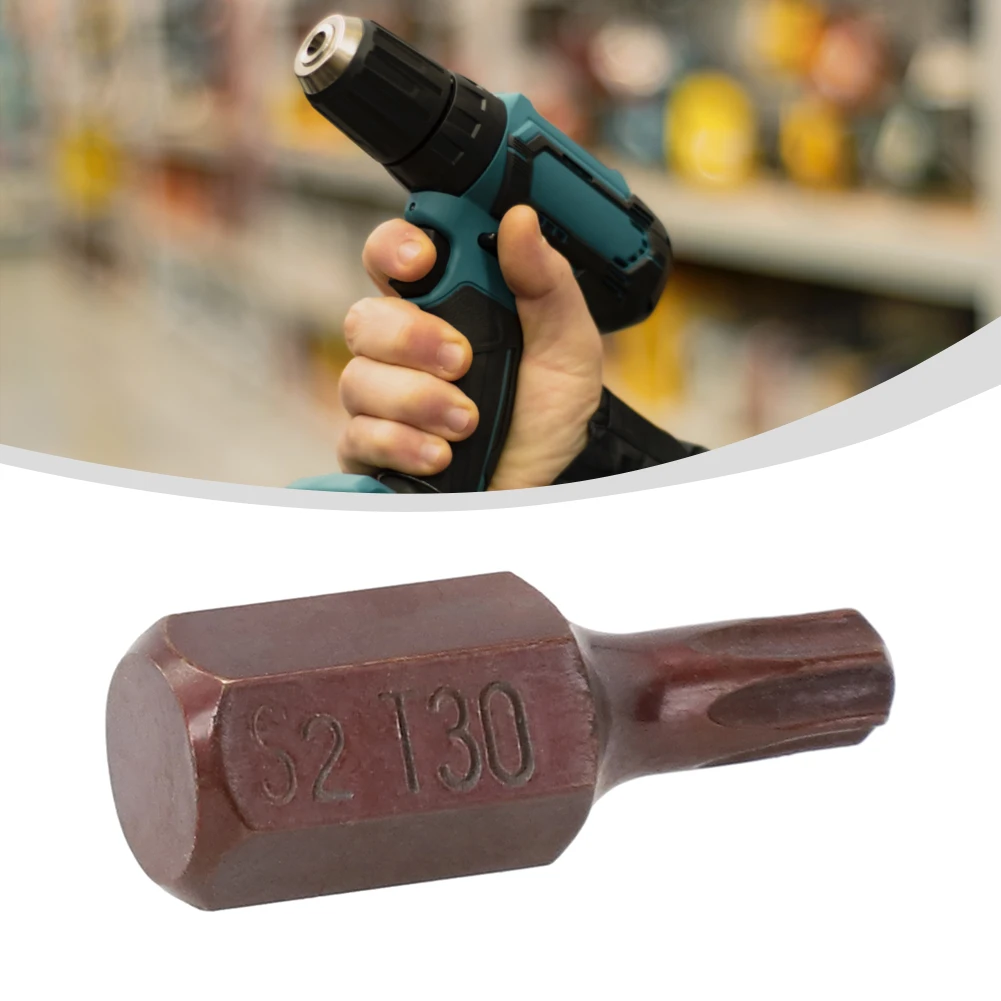 

1pc Electric Screwdriver Bits 30MM T 20 25 30 40 45 50 55 Hex For Electric Wrench Socket Bit Set Metal Hand Tools Accessories
