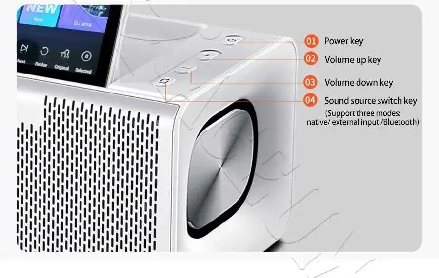 DMS-12TB Touch Screen Karaoke Chinese English Cantonese Taiwanese Songs 10 Inch Touch Screen Karaoke Player Echo Mixing