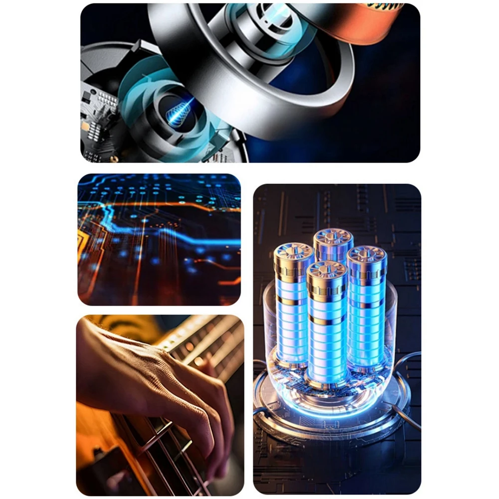 Wireless 2 4G Mic Solution for Violin Viola Cello Players Robust Connection with Simultaneous Charging Capability