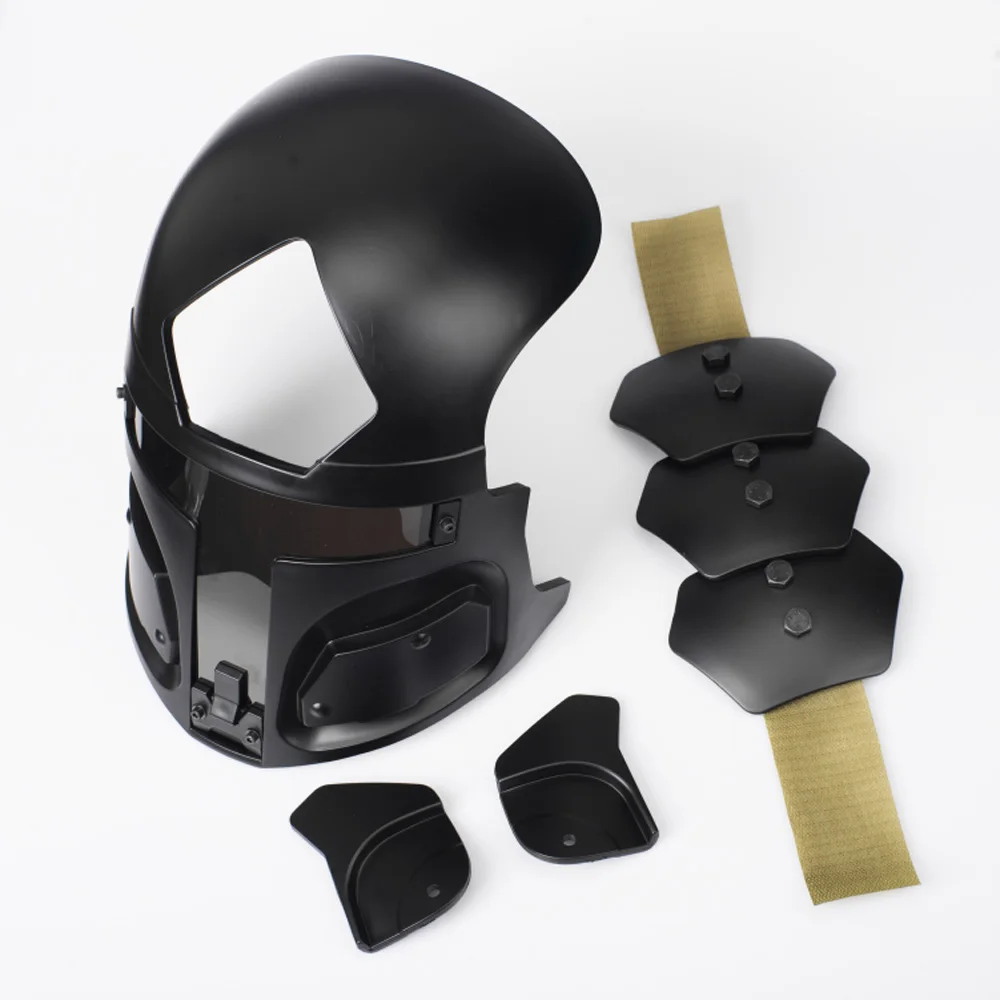 Nieuwe Noord Zhe Galac-Tac Mandalorian Premiejager Sci-Fi Helmvizier Masker Militaire Unting Outdoor Tactische Accessoires