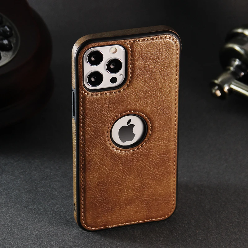 Premium PU Leather Smartphone Protective Case Cover
