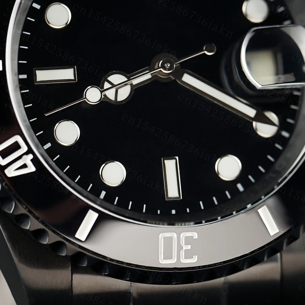 2022 Fashion New 40mm Men's Leisure Sports Sapphire Mirror Stainless Steel Material Waterproof Automatic Mechanical Watch