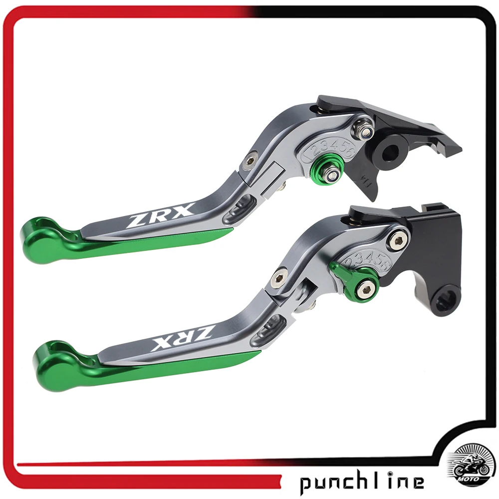 

Fit ZRX 1100 ZRX 1200 1999-2007 Clutch Levers For ZRX1100 ZRX1200 Folding Extendable Brake Handles