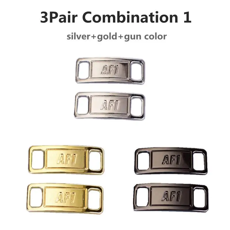 AF1 Diamond Metal Shoelace Charms for Sneakers