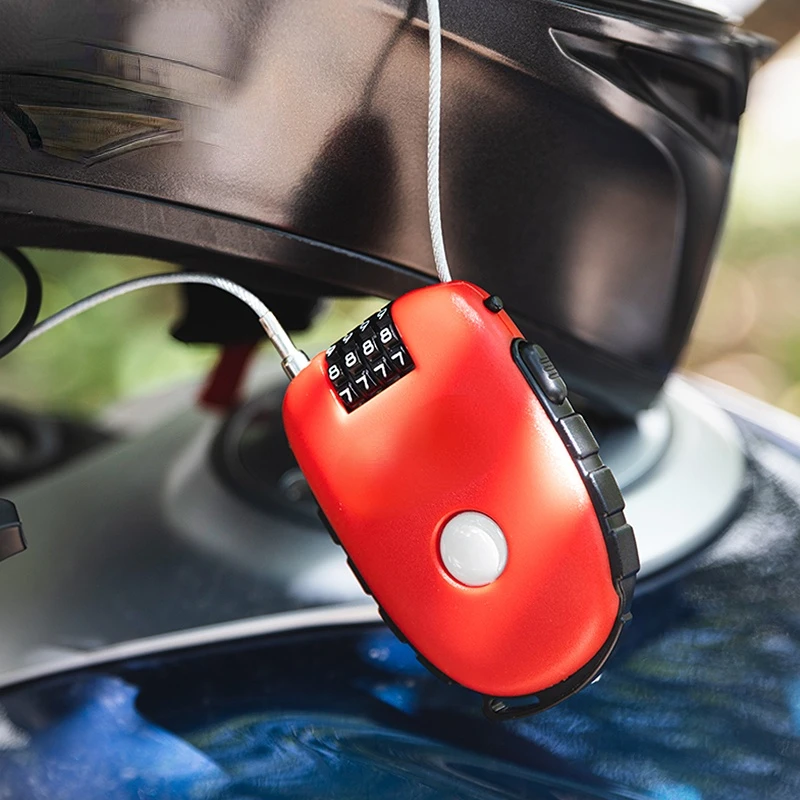 

Portable Combination Steel Cable Lock Telescopic Bicycle Lock Anti-theft Bike Password Wire Coded Lock