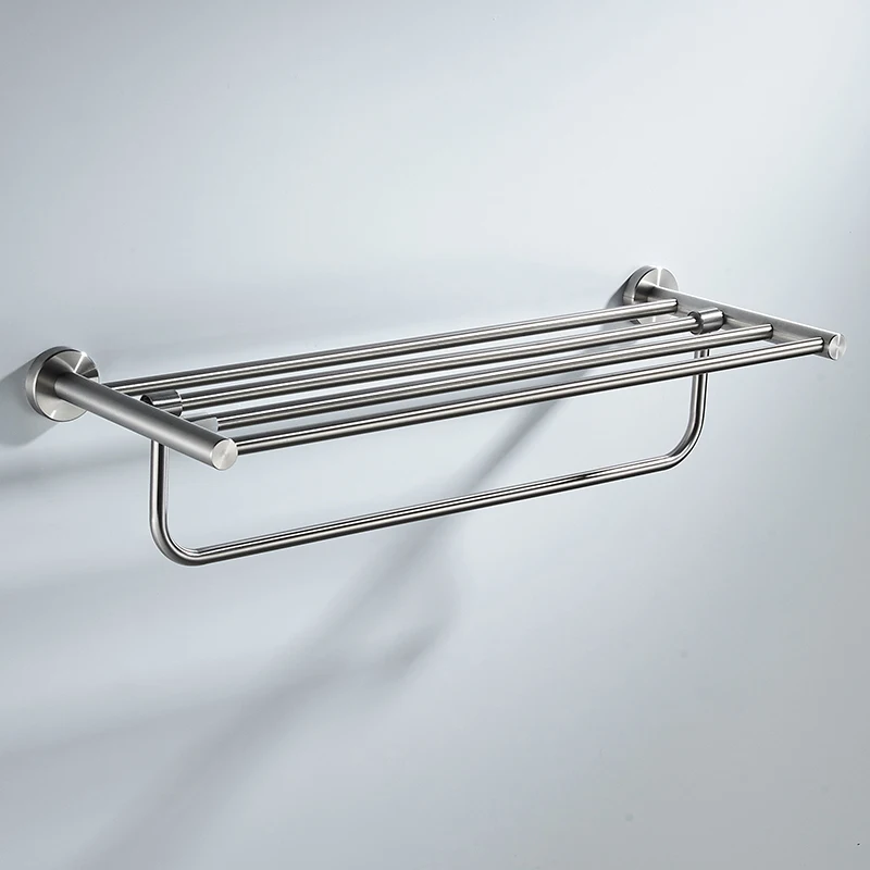 Description Picture 4 of item304SUS Towel rack Four poles Wall-Mounted Bathroom Item Shelf Suitable for Shower Rooms Bathroom Accessories