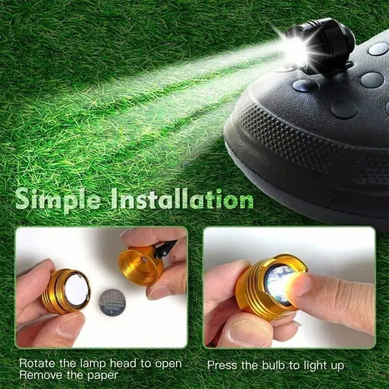 Waterproof Led Shoe Lights for Night Walks and Outdoor Activities