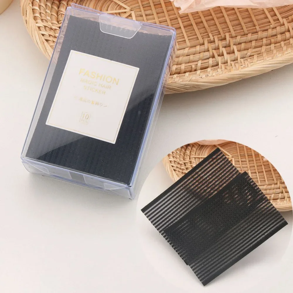 10pcs Hairdressing Hair Sticker Gripper Tape Hair Holder Paste Self-adhesive Hairpin Barber Acessories Styling Tools