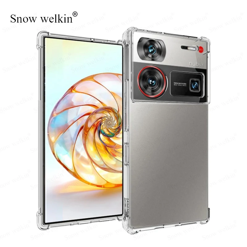 Per Nubia Z60 Ultra Airbag Buffer Custodia Protettiva Completa Per Zte Nubia Z60 Cover Posteriore Antiurto In Tpu Ultra Trasparente