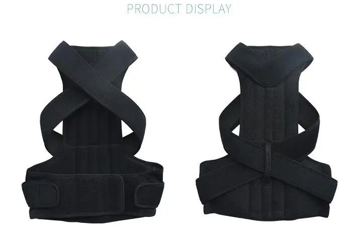 Adjustable Adult Corset Back Posture Corrector Therapy Shoulder Lumbar Brace Spine Support Belt Posture Correction For Men Women