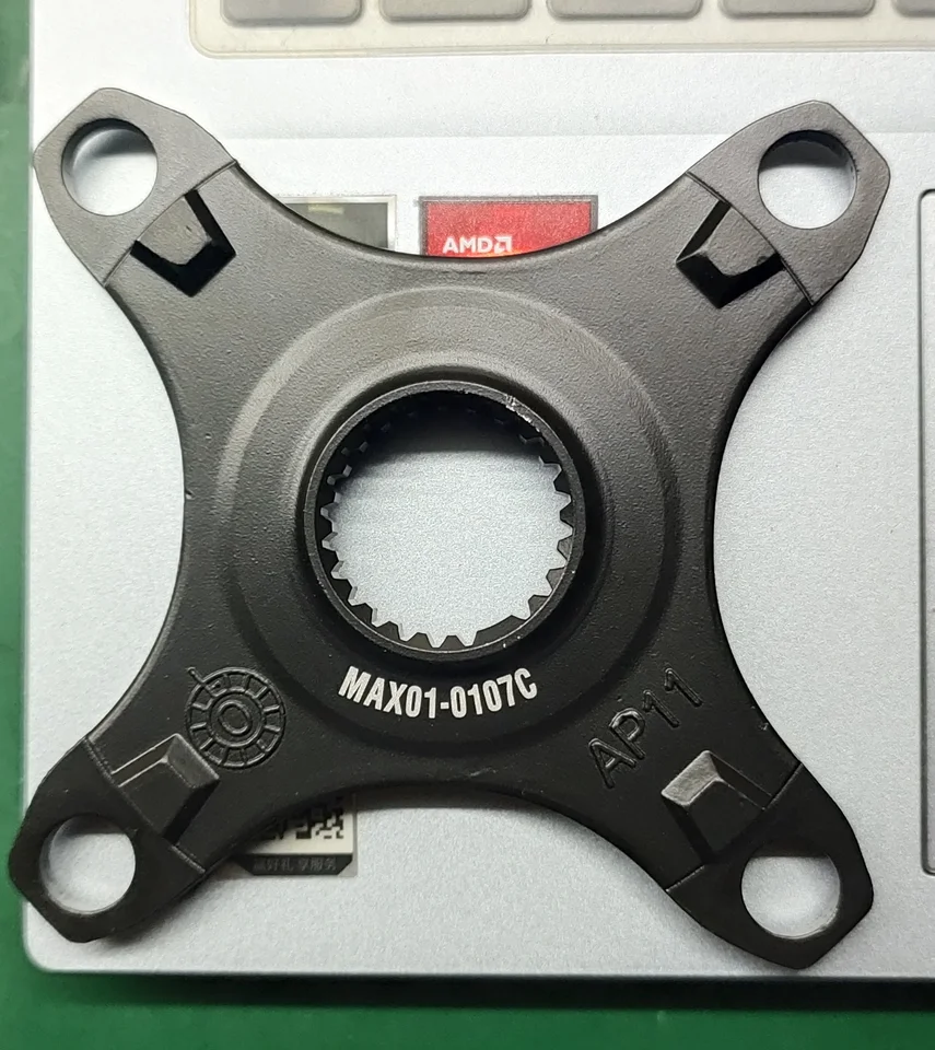 Bafang 中心軸トルクセンサー用クランクセットアダプター（超