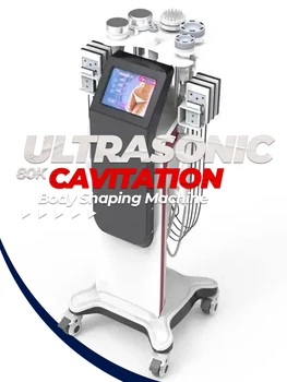 80K Cavitation Body Slimming Machine Lipo Ultrasonic Vacuum RF Non-Invasive Weight Loss Fat Burning Professional Physiotherapy - Thumbnail 7