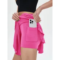 ​​Women's Tennis Skirt with Built-in Shorts Pleated Yoga Badminton Skort Non Slip Workout Running Skirt Fashion Sportswear​​ - Image 3