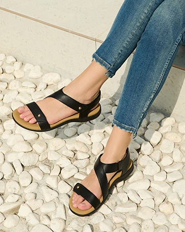 Women's Comfortable Orthopedic Sandals with Arch Support Adjustable Walking Casual Orthotic Sandals