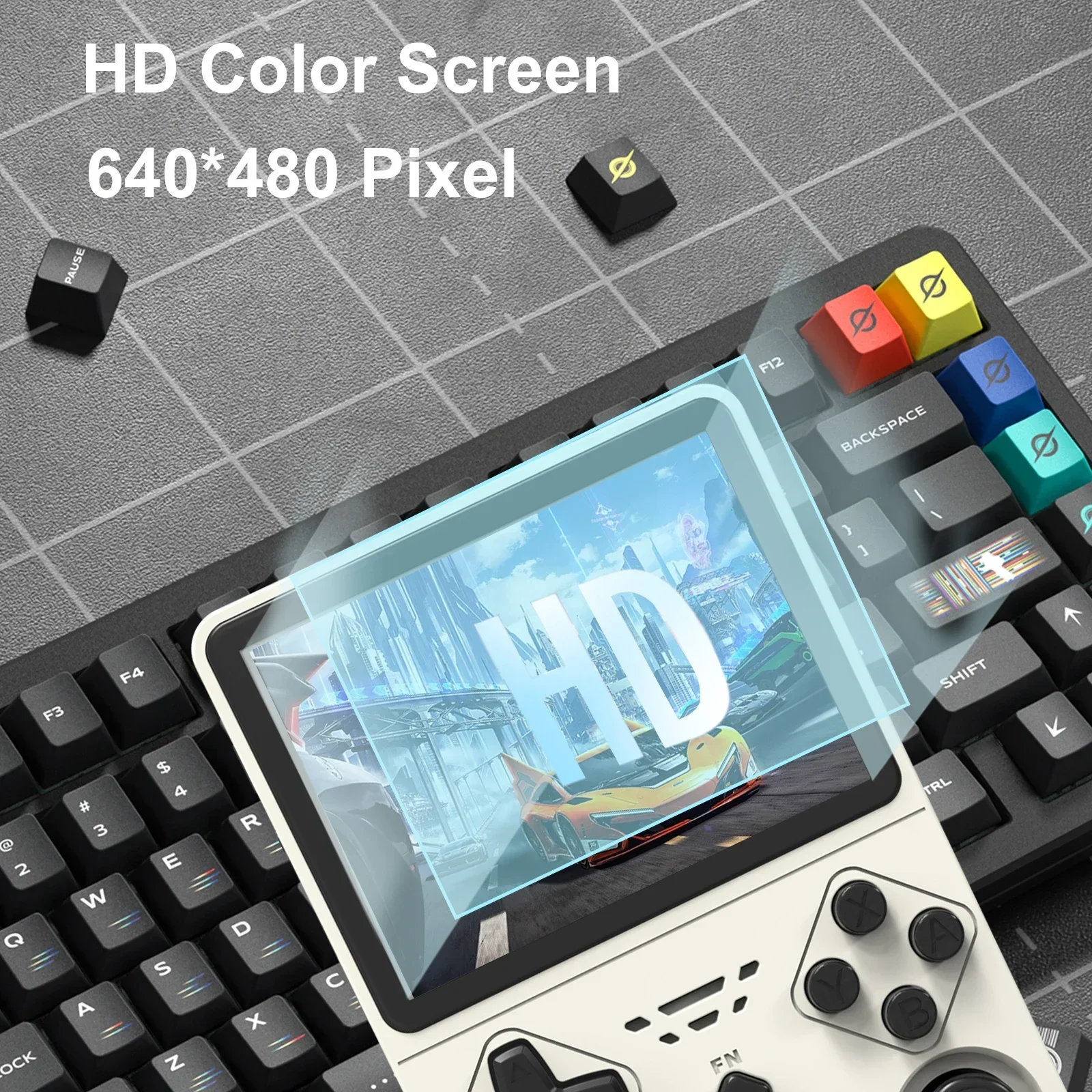 GAMINJA New Open Source Retro Handheld Video Game Console Buit in