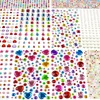 3000 PCS s - Self Adhesive Scrap Supplies Rhinestones for Crafts Supplies, Small Earrings Face Nail Jewels for - Face s Body Gl
