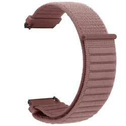 Sport Breathable Nylon Watch Strap, 20mm/22mm, Universal Fit - 22mm (Smoke purple)
